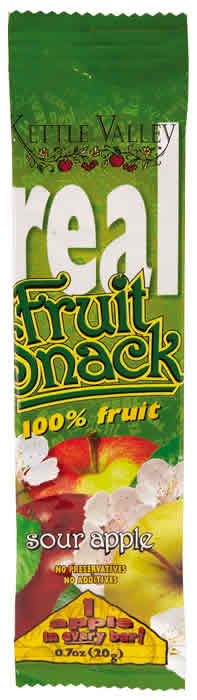 Fruit snack,sour apple Case of 30 / .7 OZ from Kettle Valley